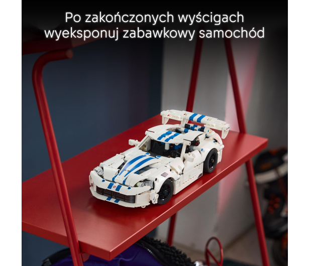 LEGO TECHNIC 42234 Samochód sportowy Dodge Viper GTS-R - 1547396 - zdjęcie 7